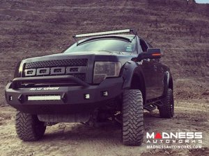 Ford F-150 Stealth Front Non-Winch Bumper Pre-Runner Guard - Texture Black Ford F-150 Stealth Front Non-Winch Bumper Pre-Runner Guard - Texture Black